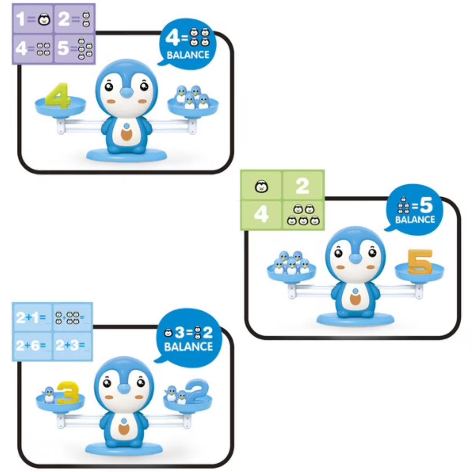 Penguin Balance Scale Mathematics Learning Kit - 100