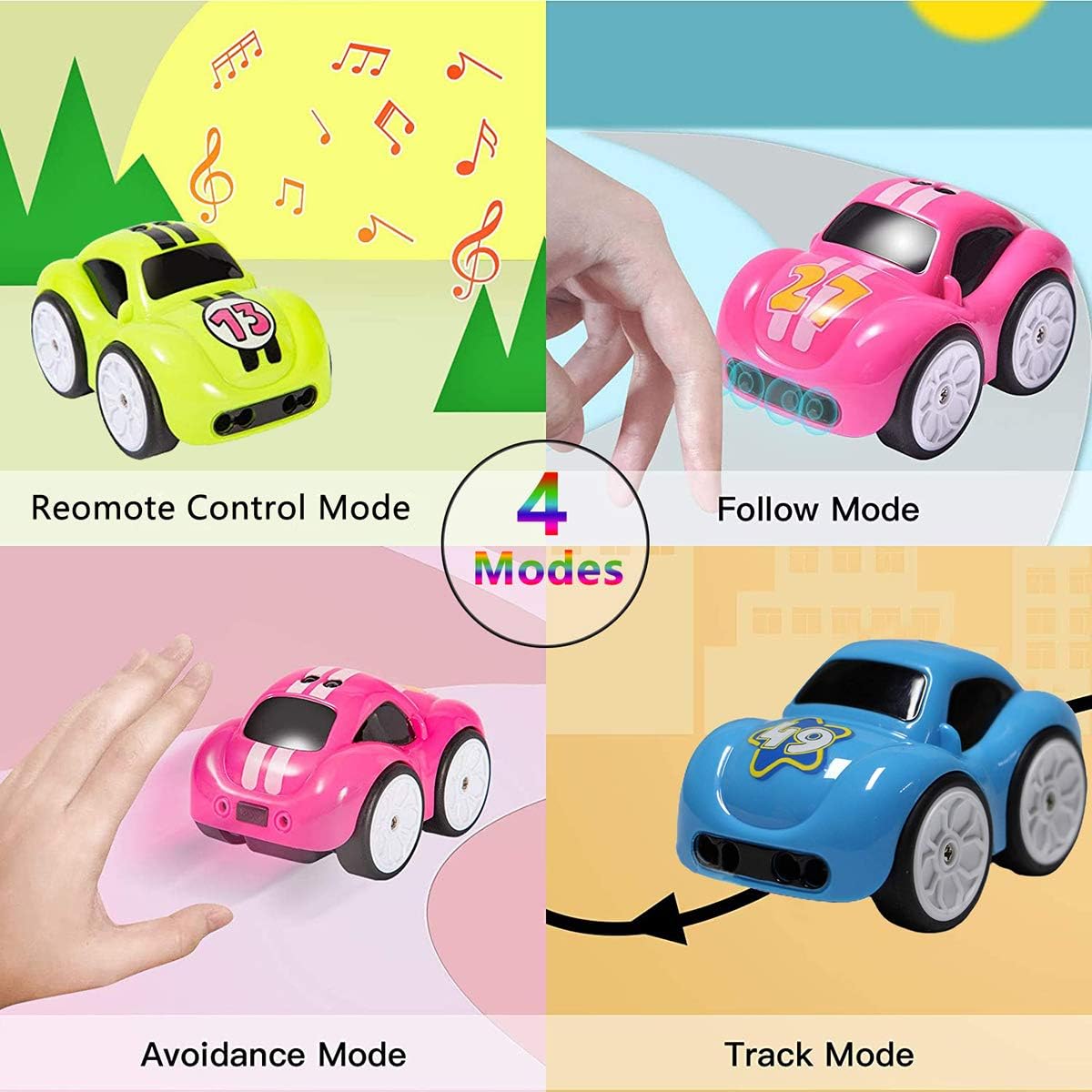 RC Mini Magic Induction car 2.4GHz 5 Model - 001