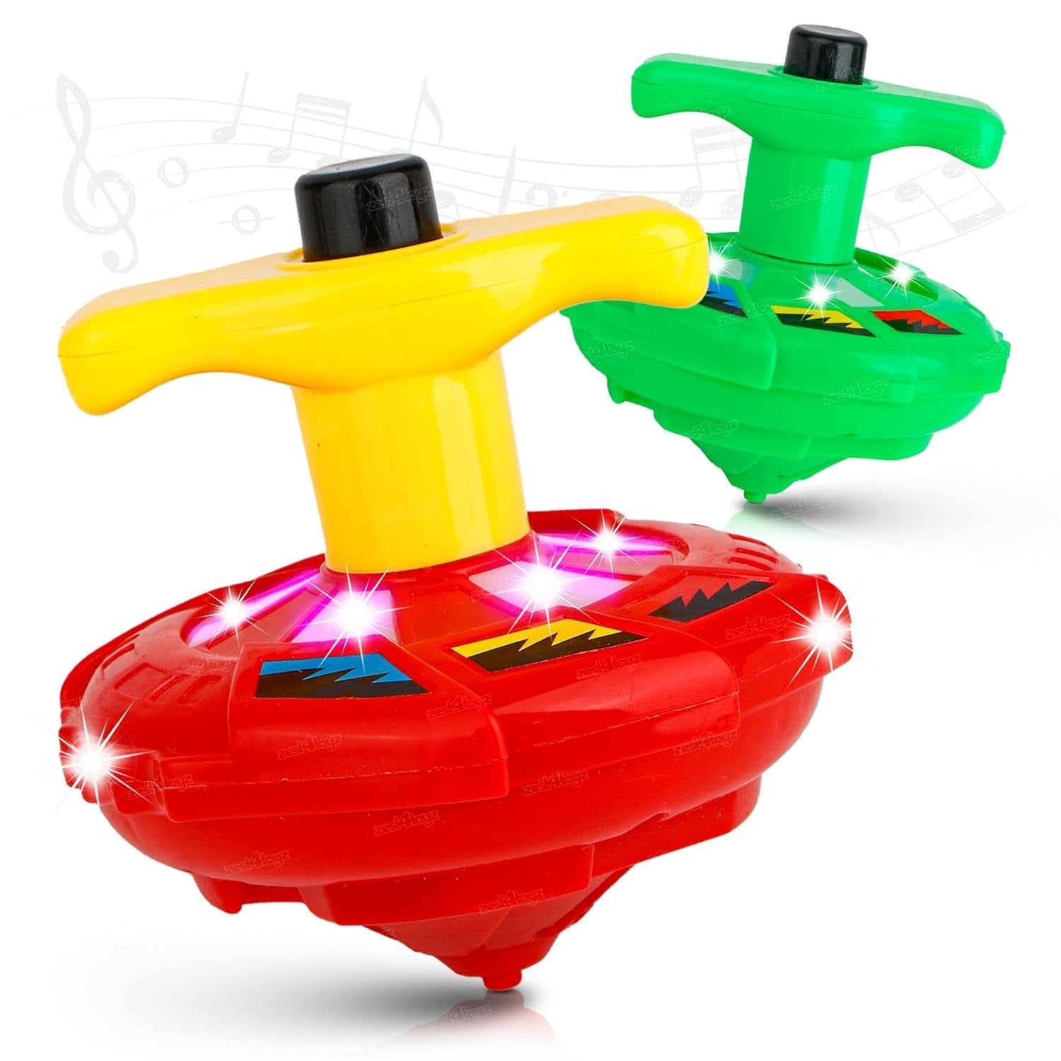 LED Light Spinning Top Up Music - 333