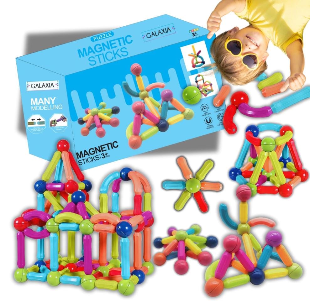 DIY Fun Pop Magnetic Sticks Building Puzzle - 420