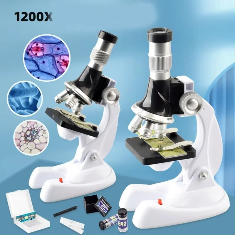 STEAM Science Explore Microscope 100/600/1200X Experiment Kit - 303
