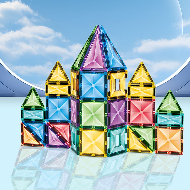 STEM Magnetic Tiles Construction Blocks - 14A