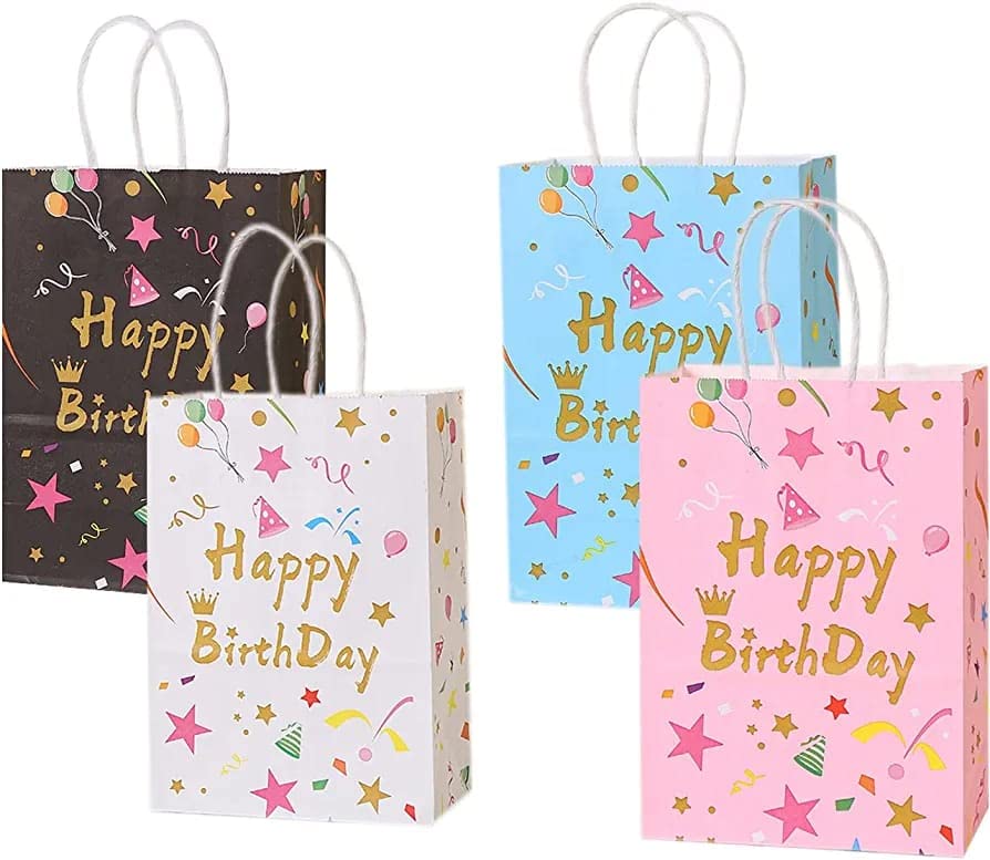Happy Birthday Gift Bag Small 22 x 18 cm