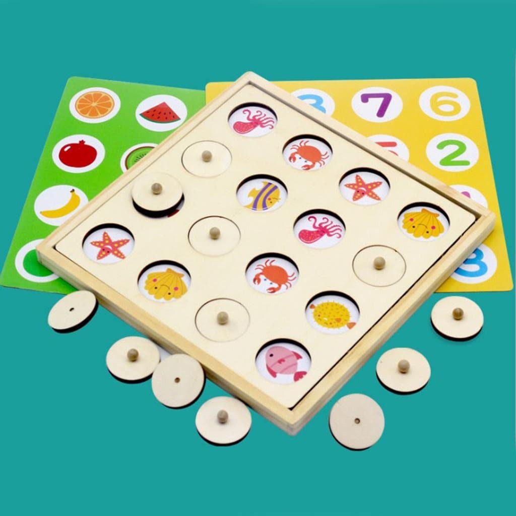 2in1 Memory Training Matching Pair Bead Game - Default Title - Odeez | Educational Toys Pakistan 