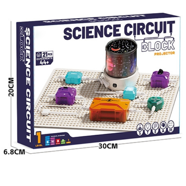 Electronic Blocks Science Circuit Projector 44 Experiments 21 pieces - 003