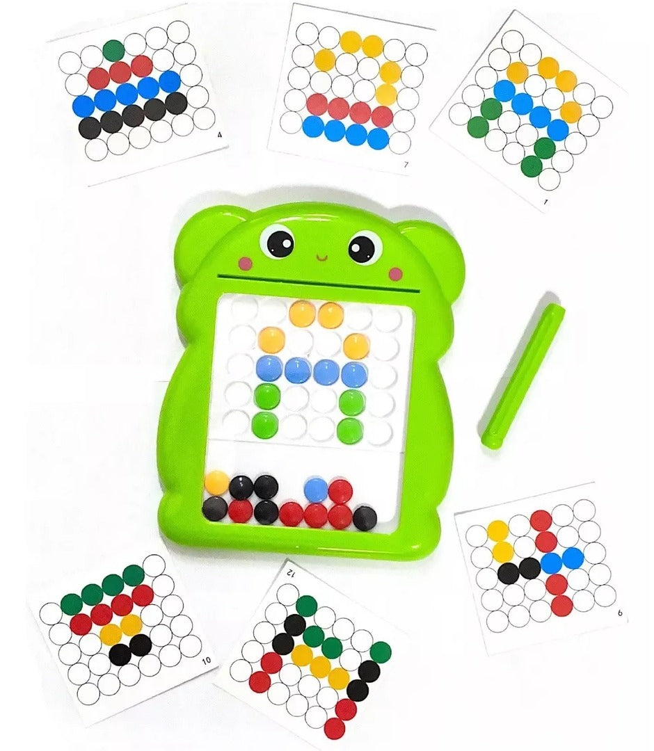 Mini Magnetic Drawing Beads Board - 618 - Default Title - Odeez | Educational Toys Pakistan 
