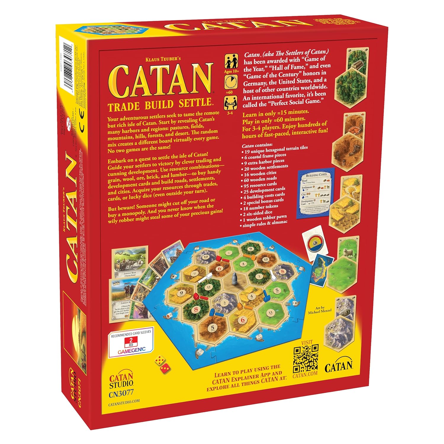Catan Trade Build Settle Board Game  - 281