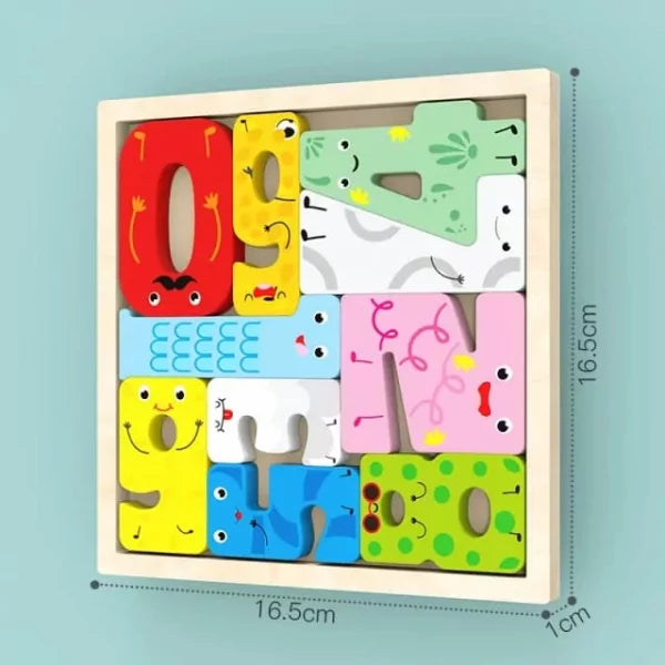 3D Assembling Puzzle Board Random Design - 215 - Default Title - Odeez | Educational Toys Pakistan 
