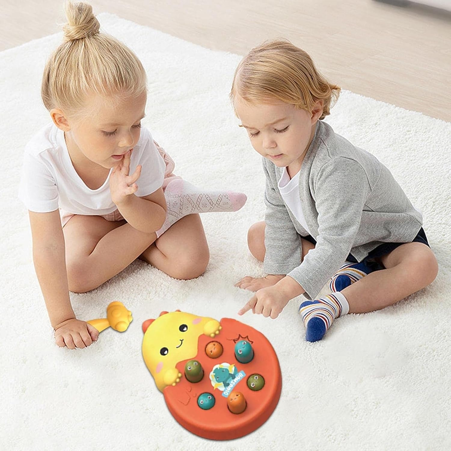 Whack A Mole Hammering Dinosaur Active Play - Q60 - Default Title - Odeez | Educational Toys Pakistan 