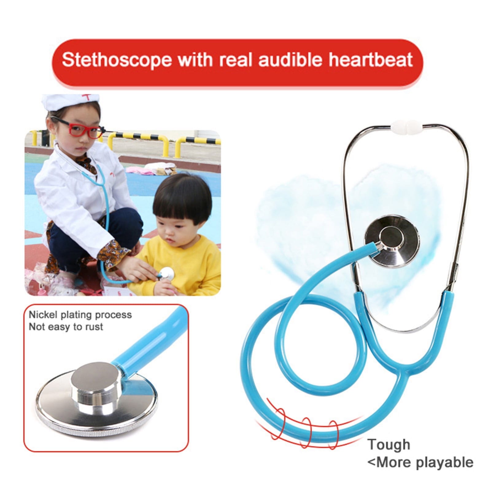 Pretend Play Doctor Medical Tool Kit - 201 - Default Title - Odeez | Educational Toys Pakistan 
