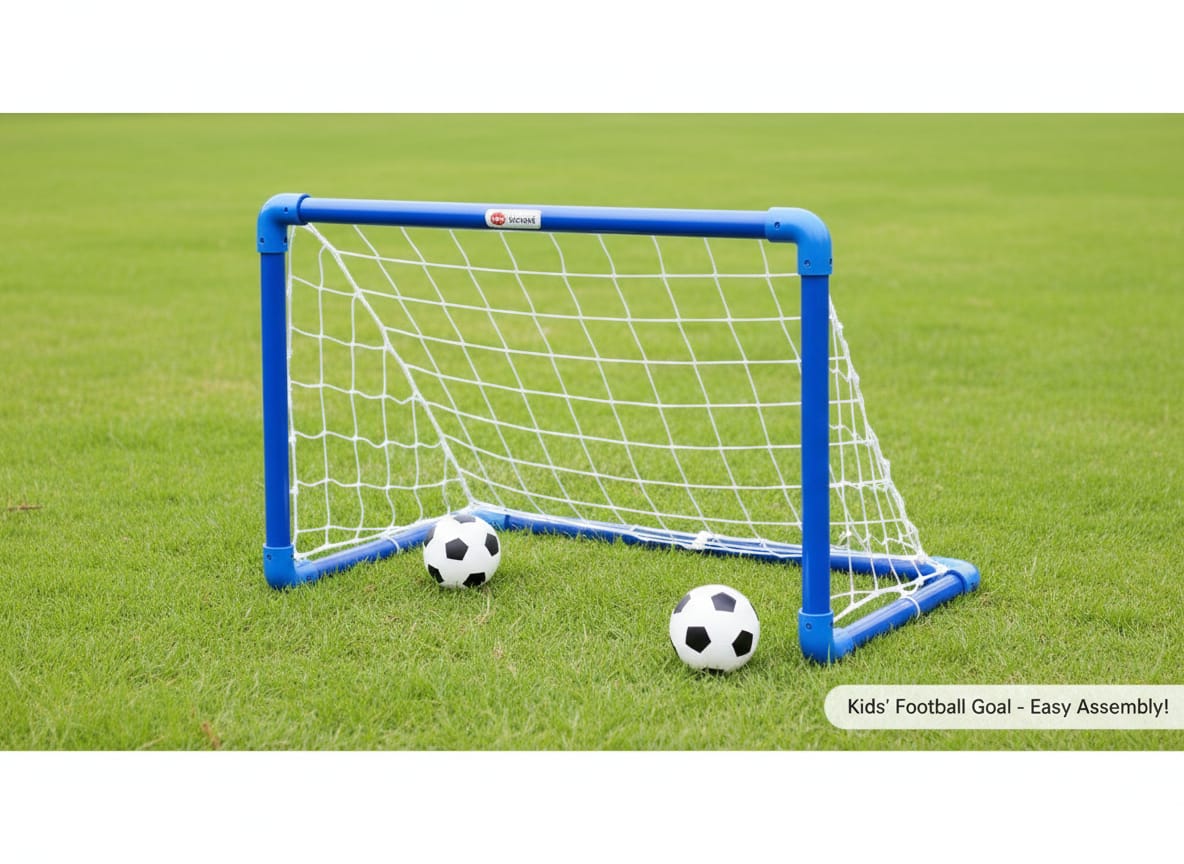 Portable Football Training Goal Post and Ball Set - 628