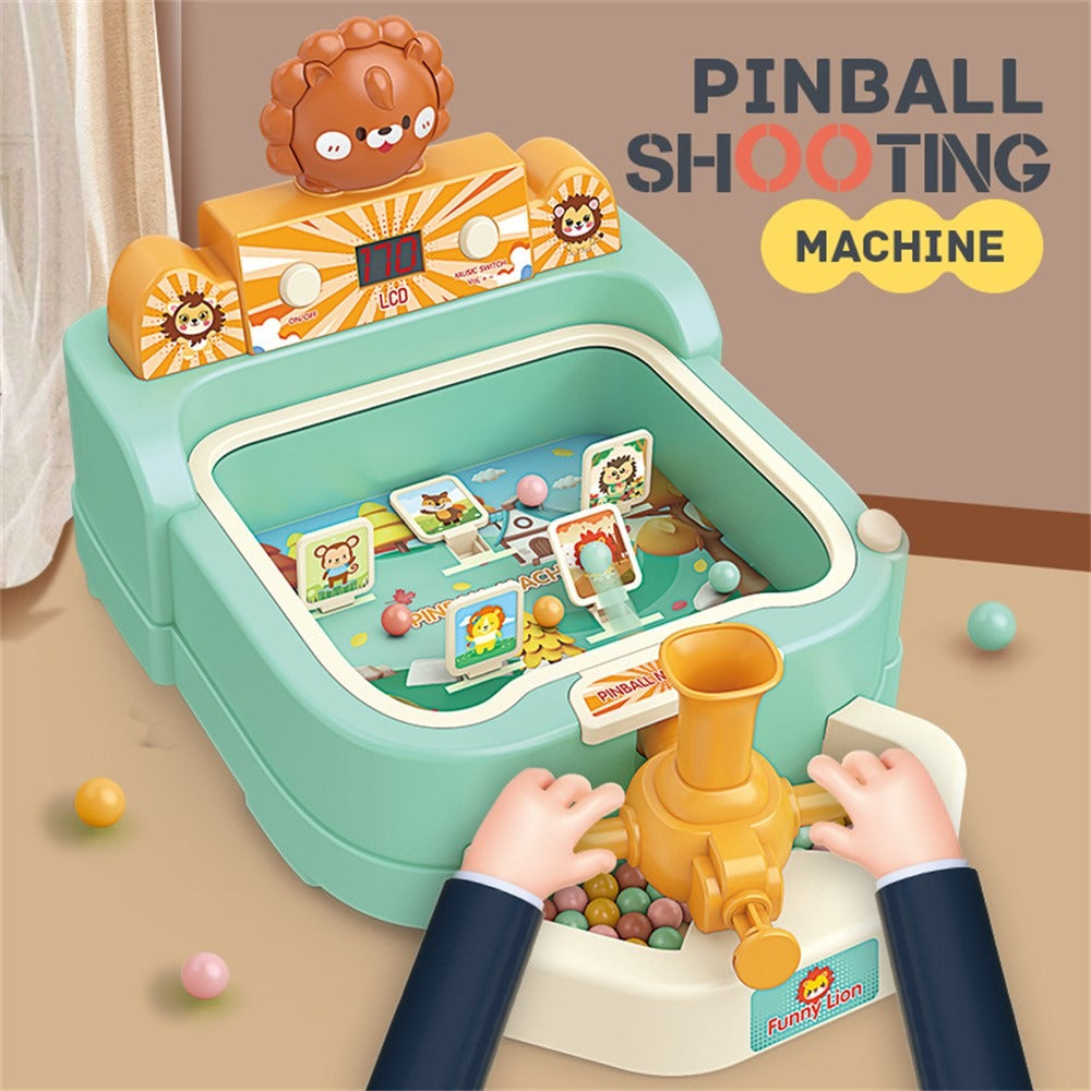 Cartoon Pinball Target Shooting Machine with Score - 601