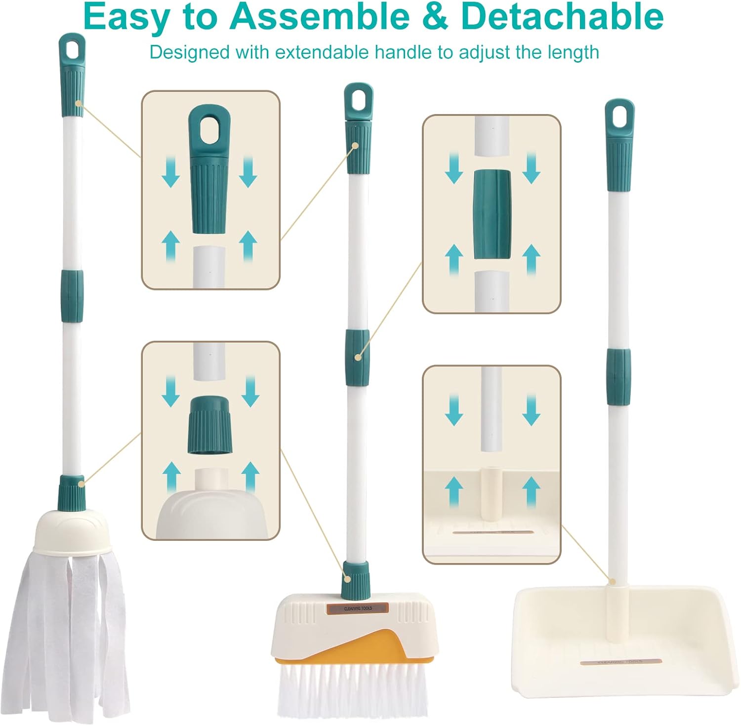 Children Clean Time Cleaning Set - 149 - Default Title - Odeez | Educational Toys Pakistan 