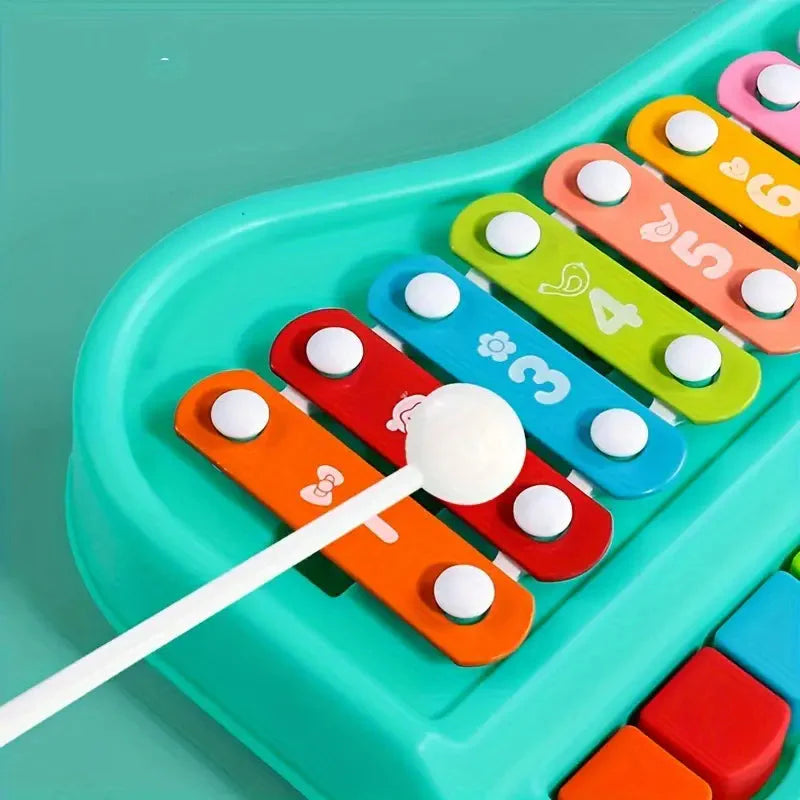 Huanger Musical Xylophone and Piano 8 Keys - 002