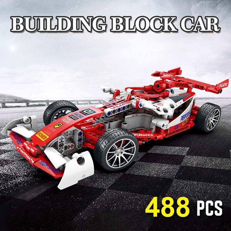 High-Speed Racing Car Building Blocks Model 448 pieces - MB012