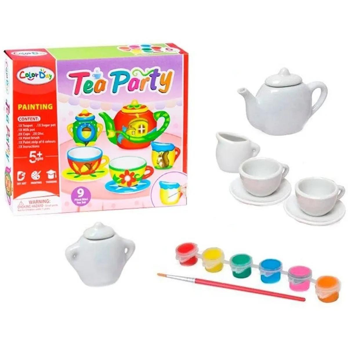 DIY Tea Party Ceramic Painting Kit - 152