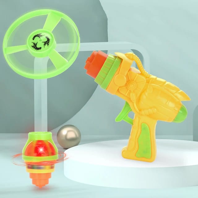 2in1 Spinning Top AND Flying Discs Launcher Play Set - 992 - Default Title - Odeez | Educational Toys Pakistan 