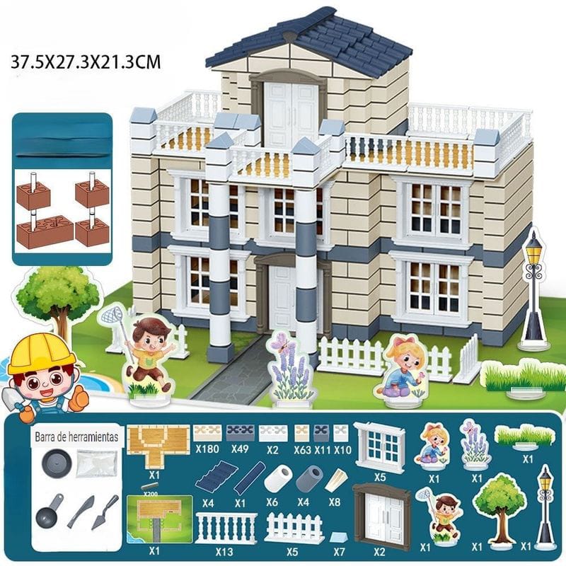 Mini Bricklayer Building Blocks 603 pieces - 803