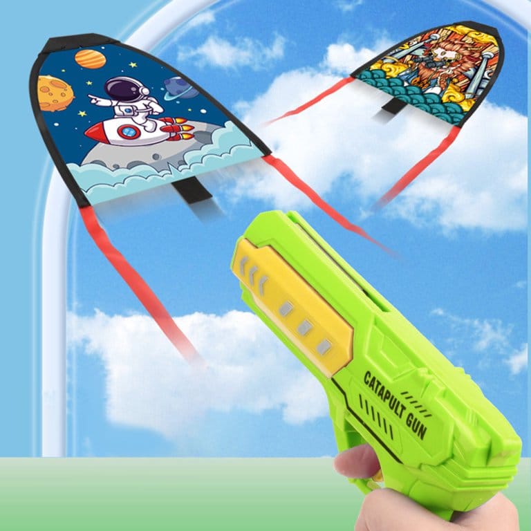 Catapult Kite Launcher Gun for Kids - 111 - Default Title - Odeez | Educational Toys Pakistan 