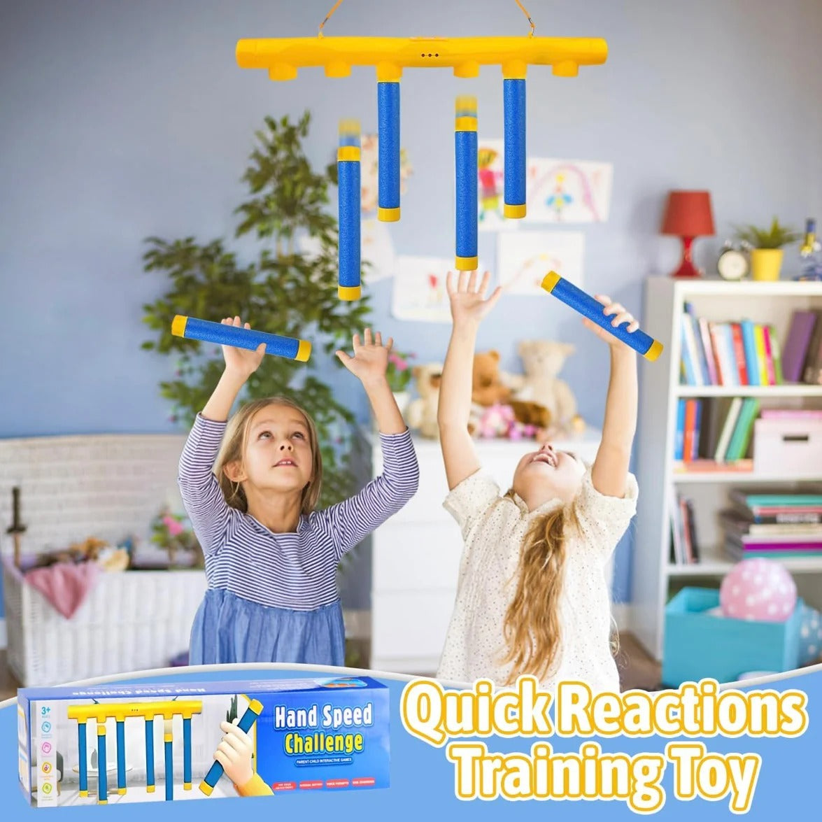 Hand Speed Reflex Challenge Rechargeable Game - M02