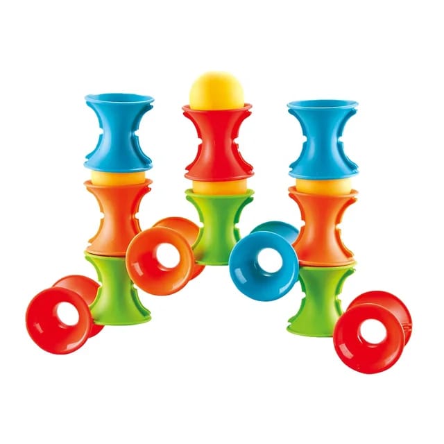 Build & Stack Splicing Puzzle Play Set - 46pcs - Default Title - Odeez | Educational Toys Pakistan 