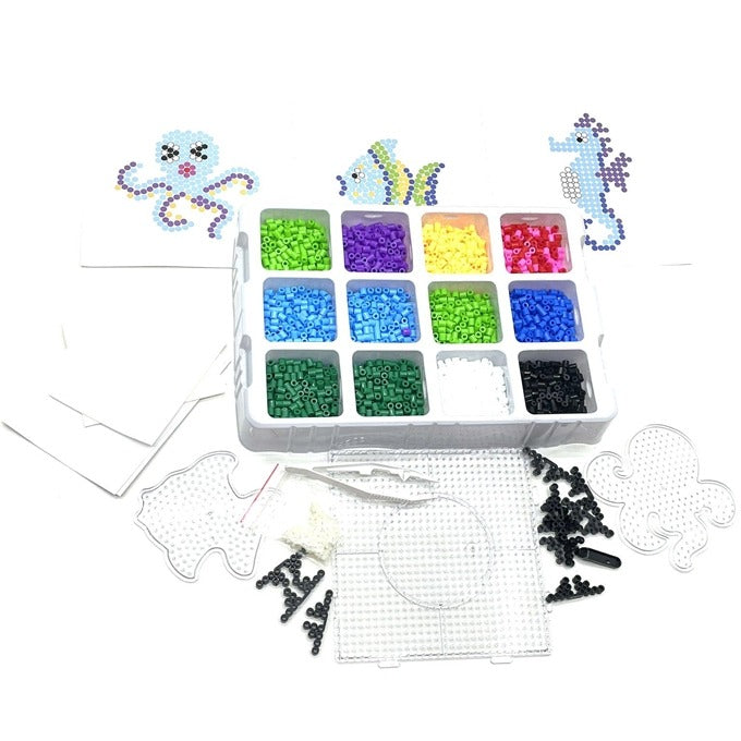 3D Thermal Mosaic Underwater Sea World 4000 Iron Beads Set - 99B