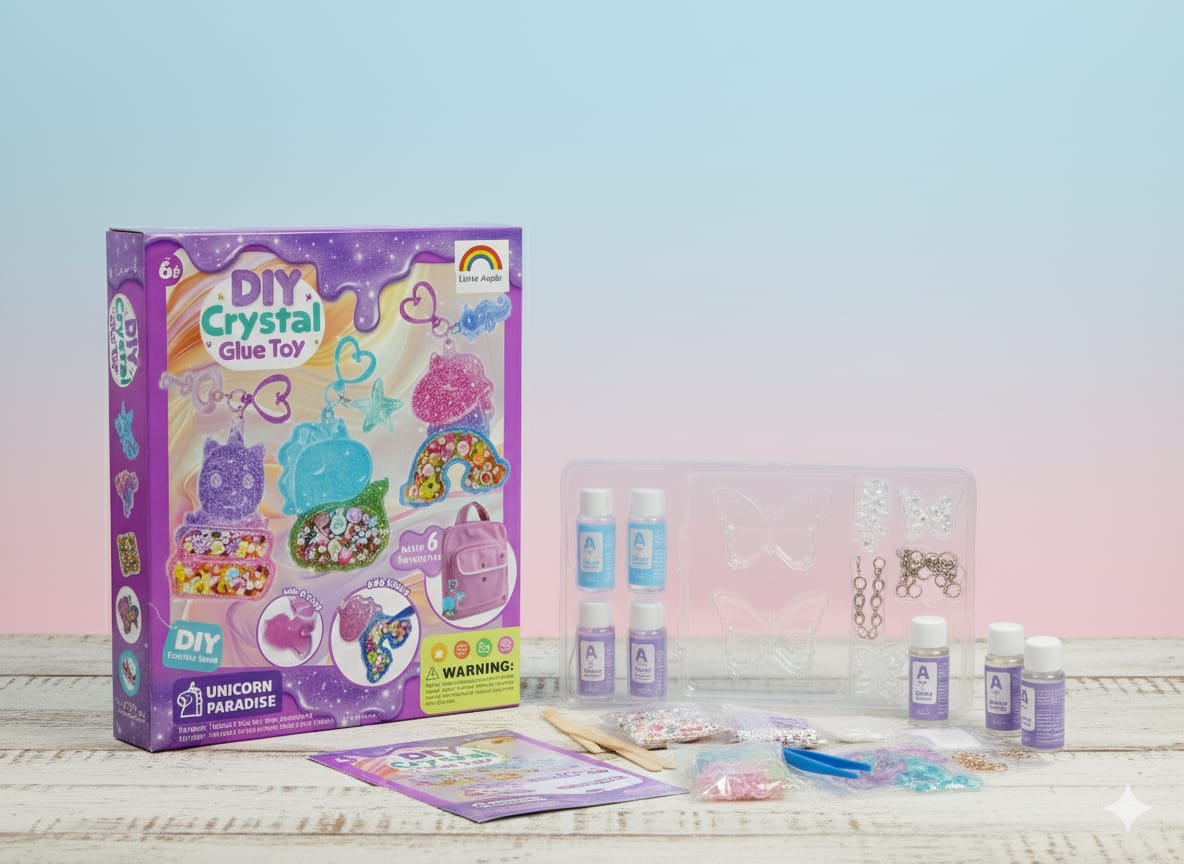 DIY Crystal Gel Glue Pendent Making Kit - 804