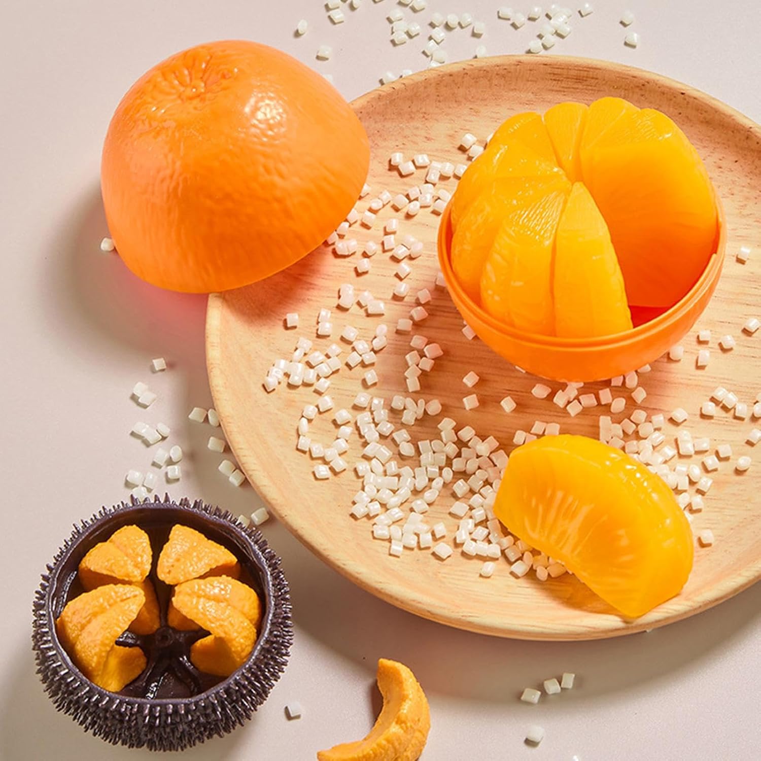 Orange Pattern Puzzle Fit Challenge - 44C