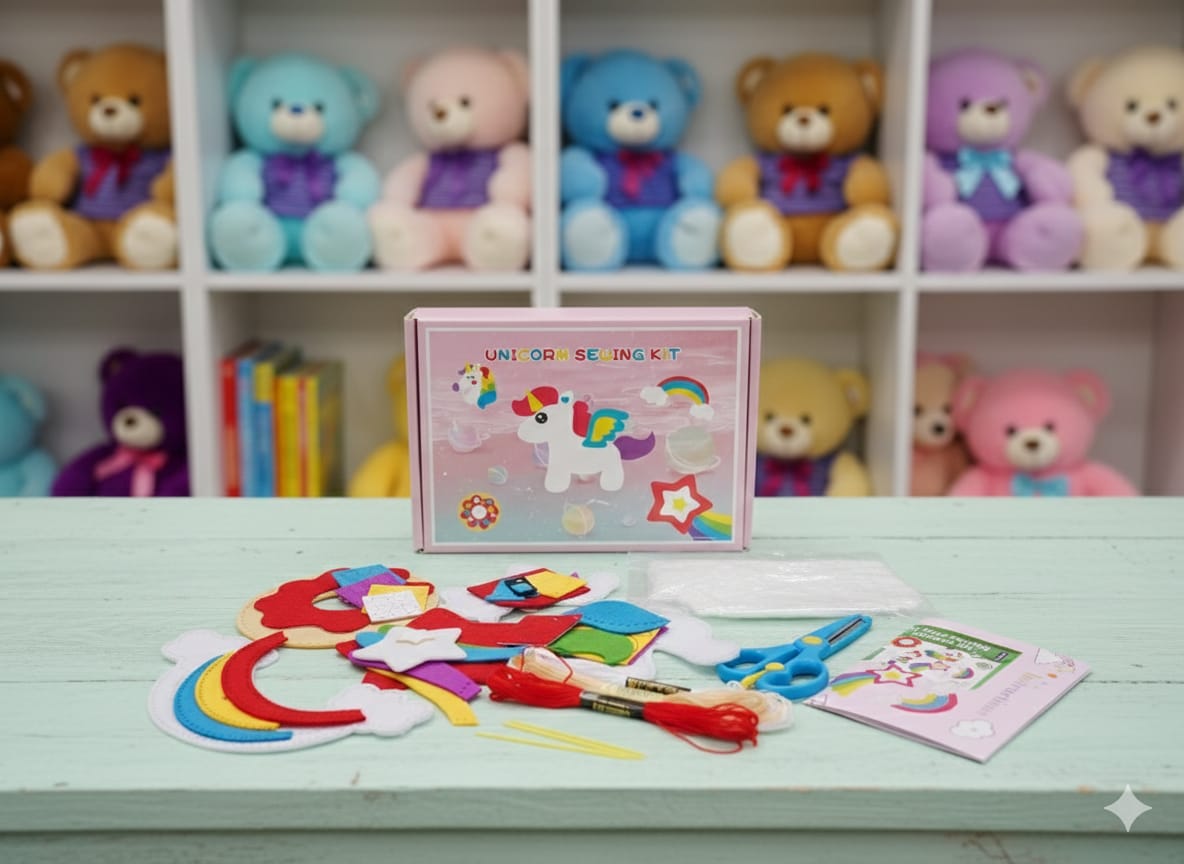 Unicorn Sewing Kit for Girls - 170