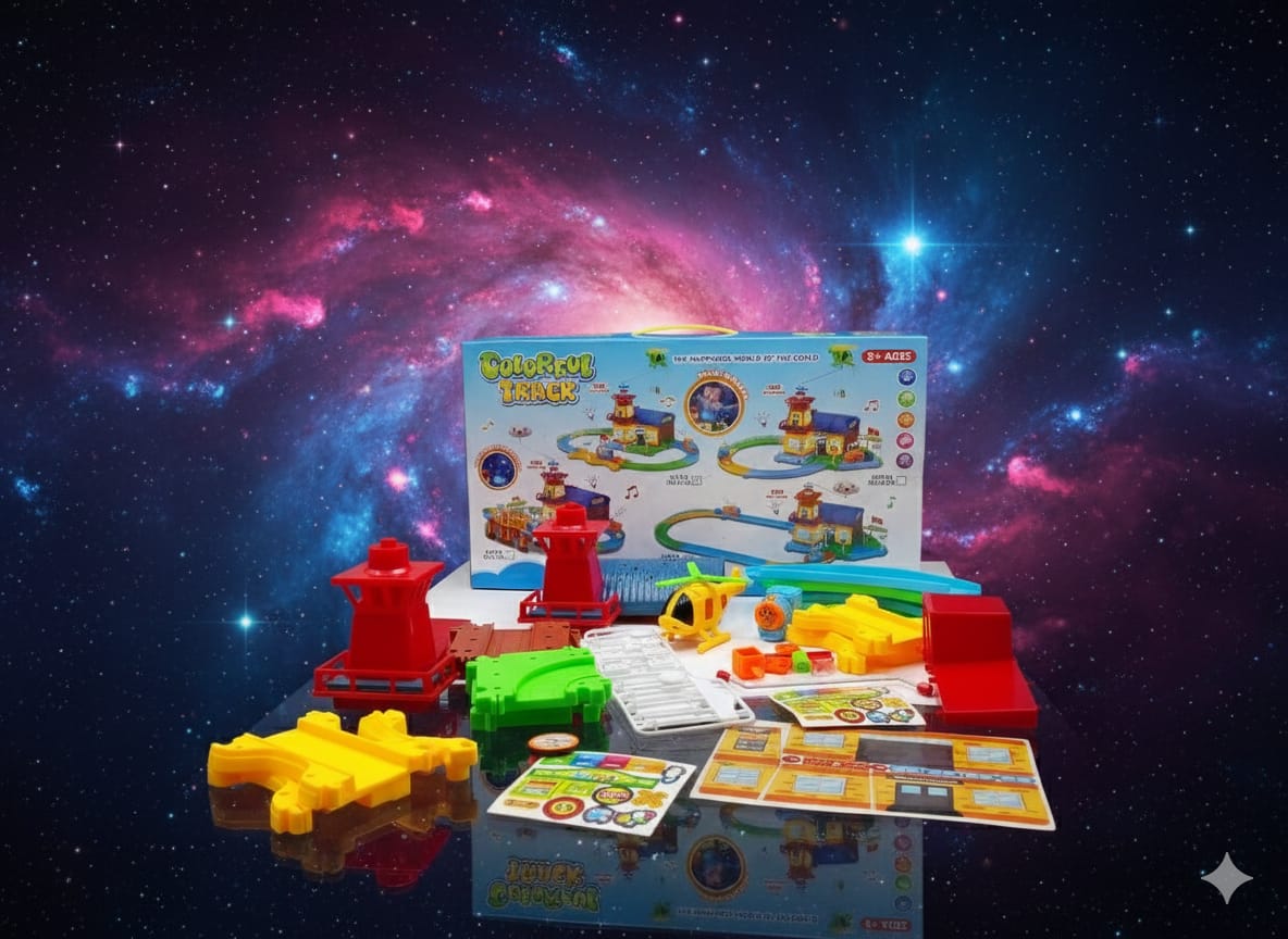 Colorful Light Projection and Sound House Track 26 piece - 132