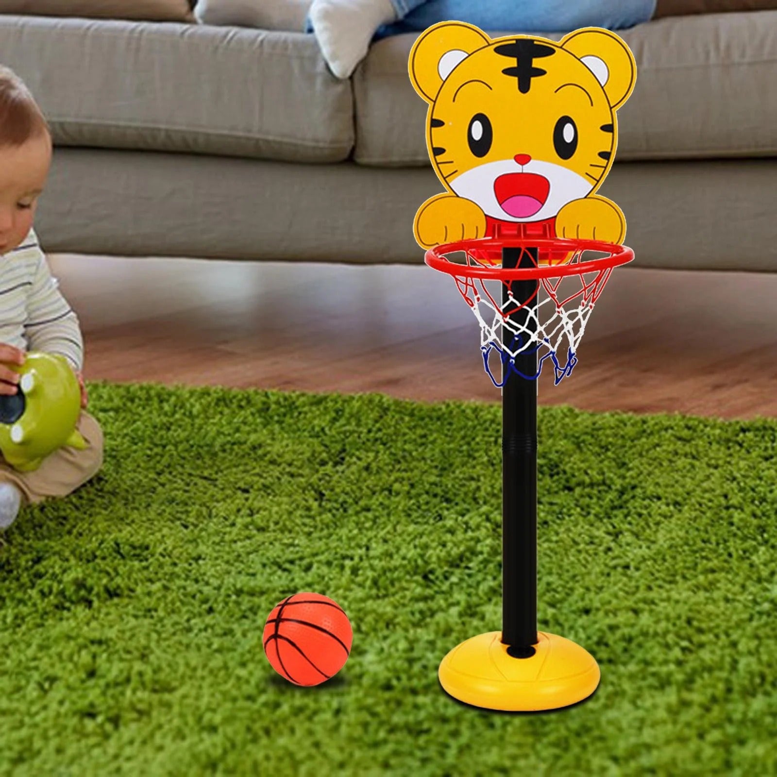 Indoor Hoop Adjustable Basketball Playset - 385 - Default Title - Odeez | Educational Toys Pakistan 