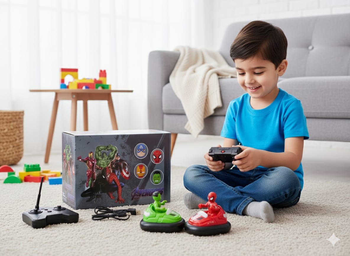 Avengers Bumper Remote Control Battle Car - 678