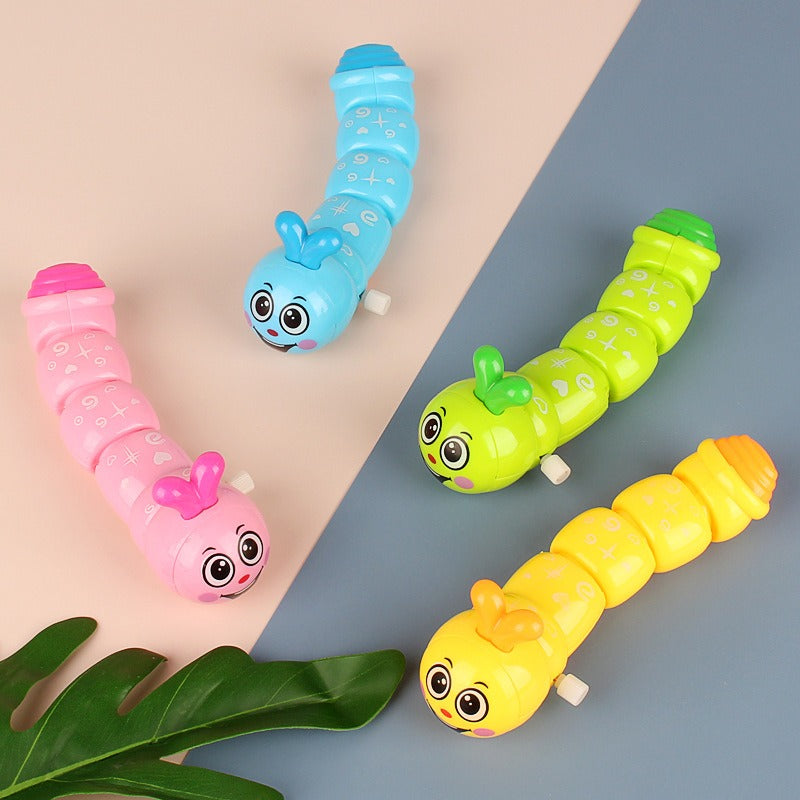 Colorful Caterpillar Wind Up Crawling Toy - 685 - Default Title - Odeez | Educational Toys Pakistan 