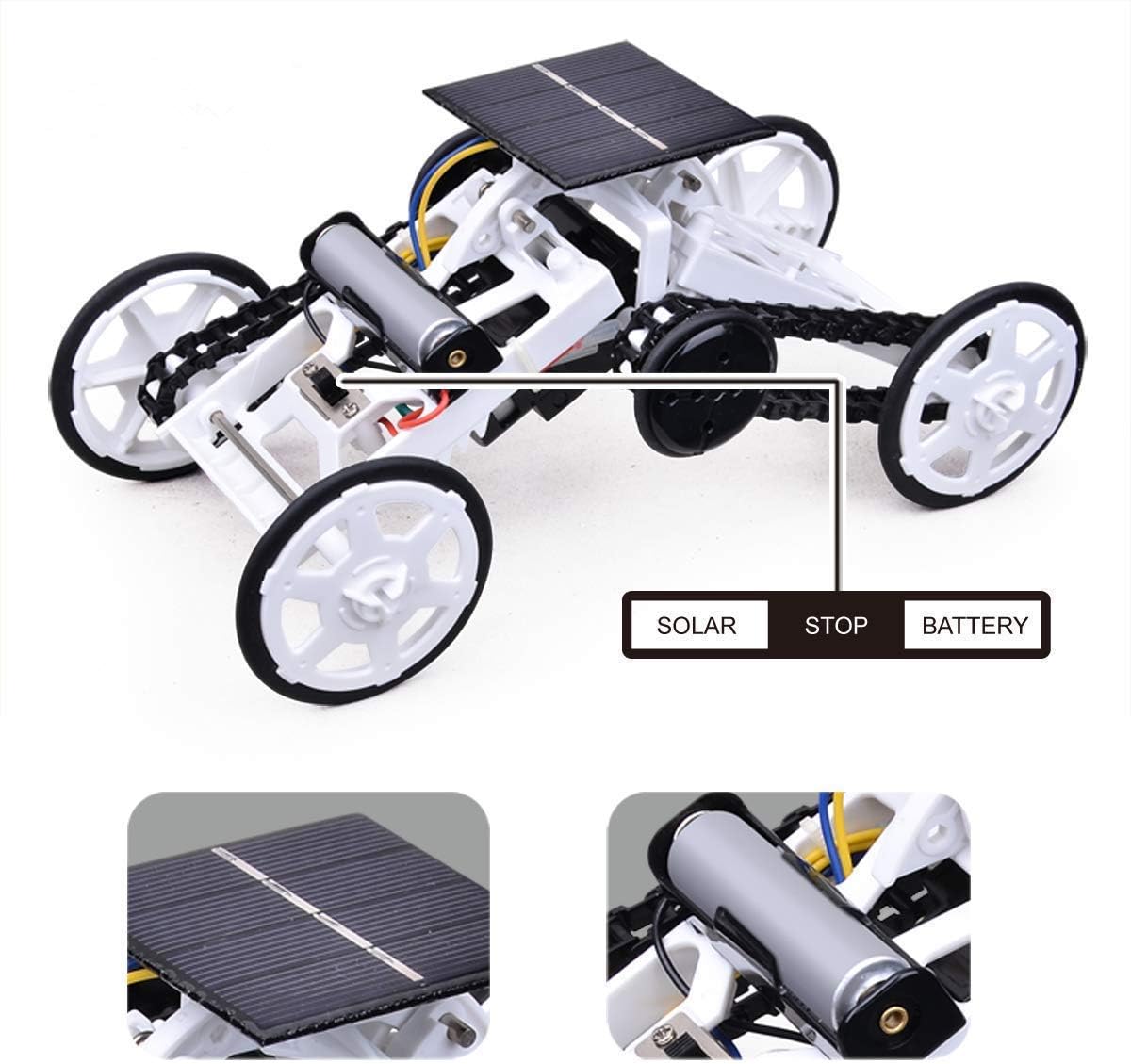 DIY Solar Climber Assembly Kit Circuit Building Off-Road Car - 008 - Default Title - Odeez | Educational Toys Pakistan 