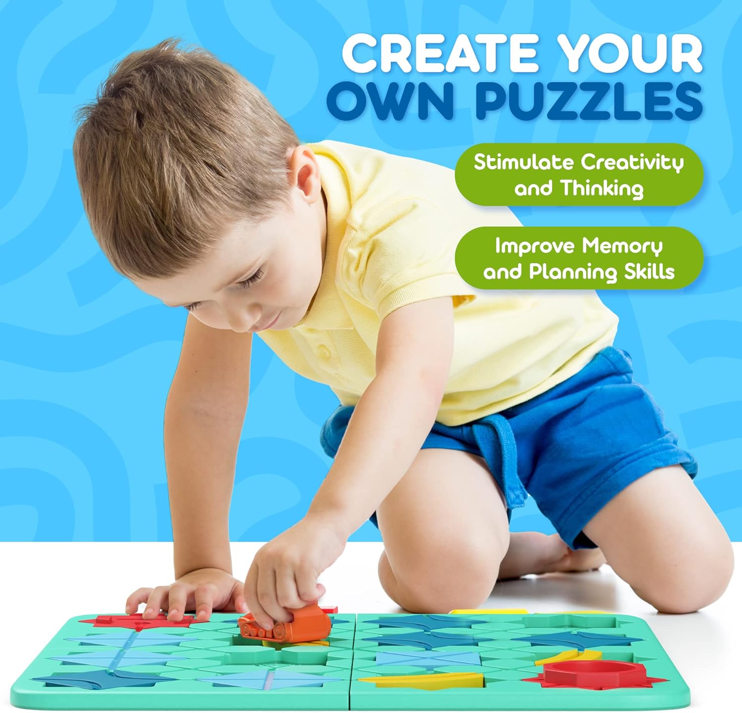 Logical Road Builder Orbit Maze Puzzle - 063 - Default Title - Odeez | Educational Toys Pakistan 