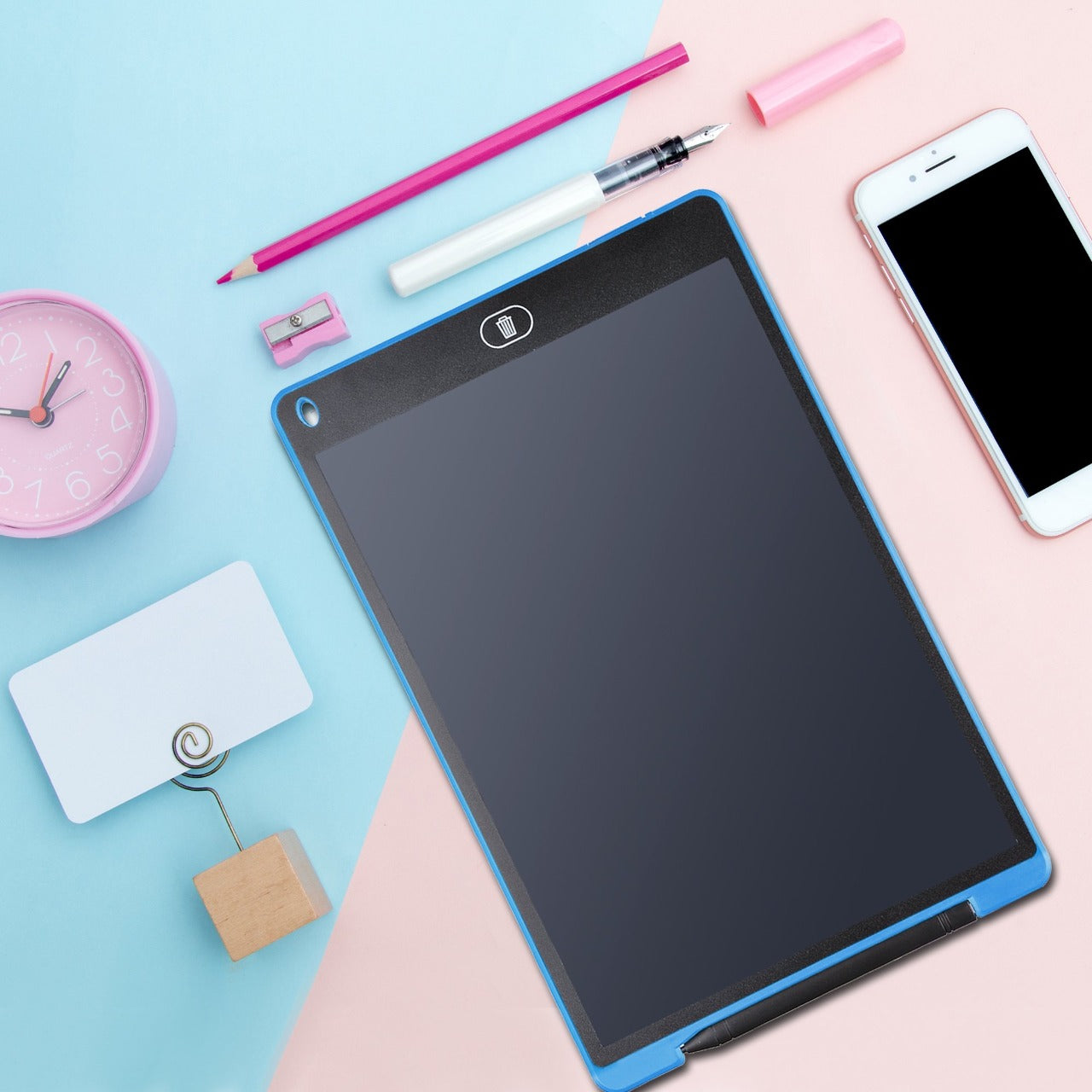 Best LCD Writing Tablet 12 inch Multicolor - 12A - Default Title - Odeez | Educational Toys Pakistan 