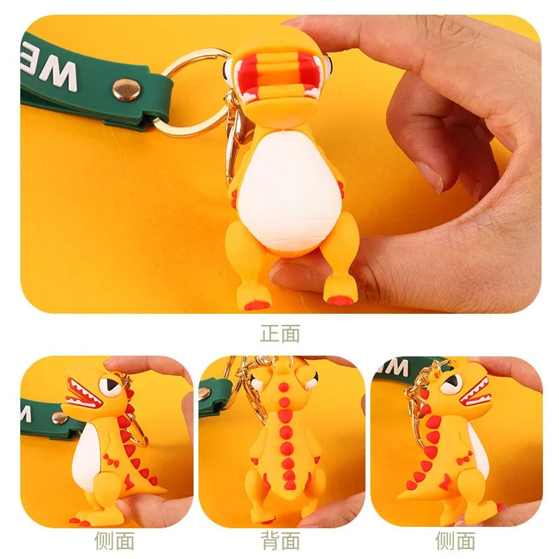 Cute Dinosaur Keychain for Kids - 341 - Default Title - Odeez | Educational Toys Pakistan 