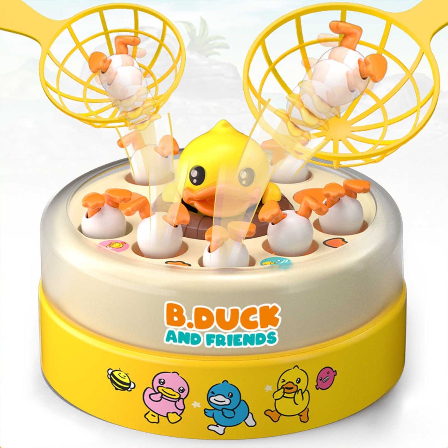 Bounce and Spin Little Yellow Catching Ducks - 054 - Default Title - Odeez | Educational Toys Pakistan 