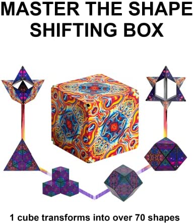 Optical Illusion Magnetic Magic Cube - 72 Shapes - Default Title - Odeez | Educational Toys Pakistan 