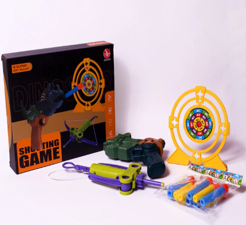 Dinosaur Shooting Gun with Soft Bullet for Kids - 156 - Default Title - Odeez | Educational Toys Pakistan 