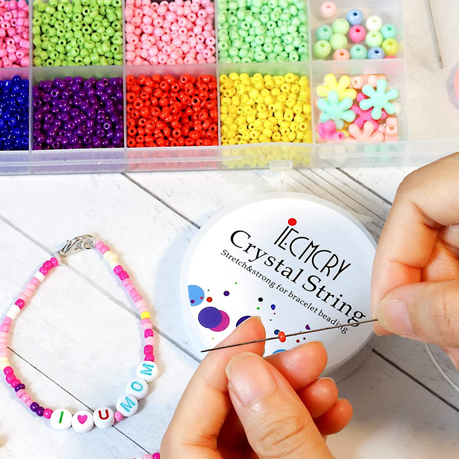 DIY Beads for Jewelry Making Kit Arts and Crafts - 038 - Default Title - Odeez | Educational Toys Pakistan 