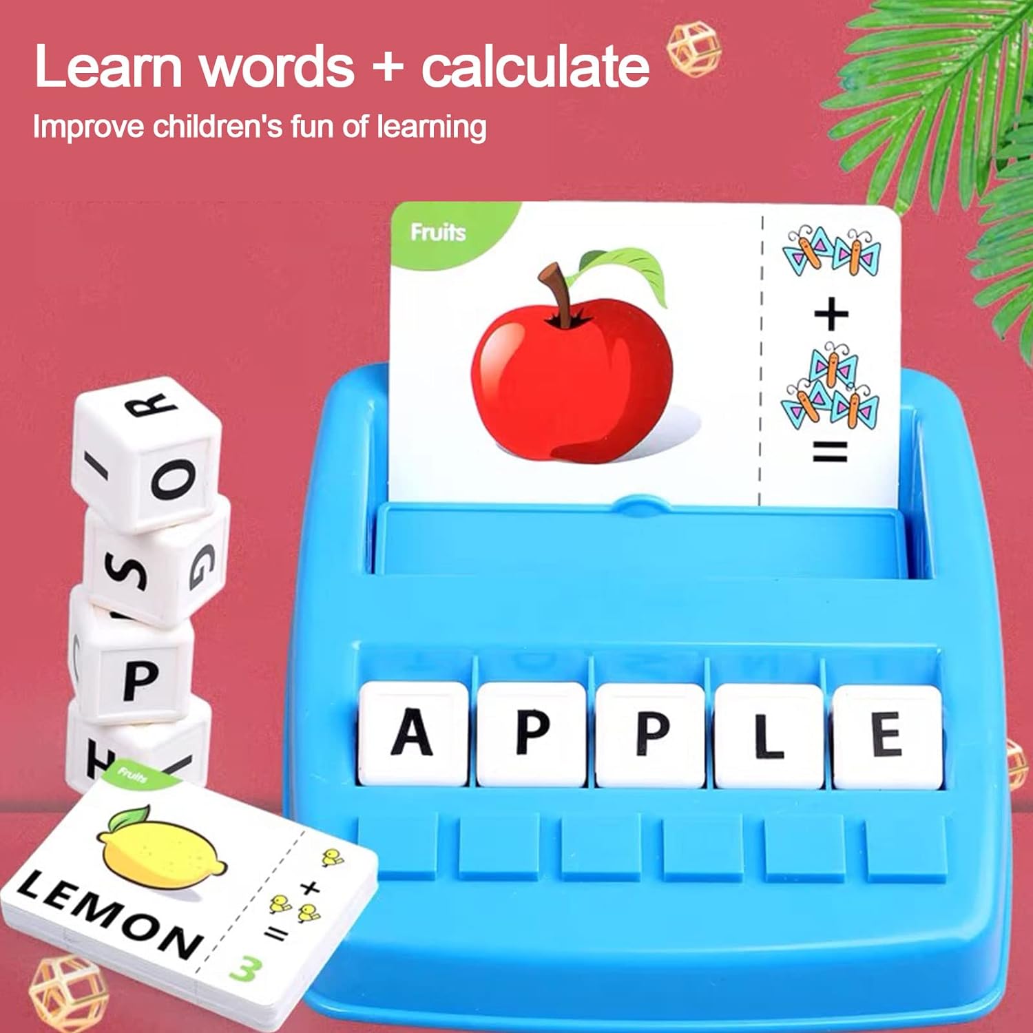 2in1 Alphanumeric Word and Math Learning Kit - 109 - Default Title - Odeez | Educational Toys Pakistan 
