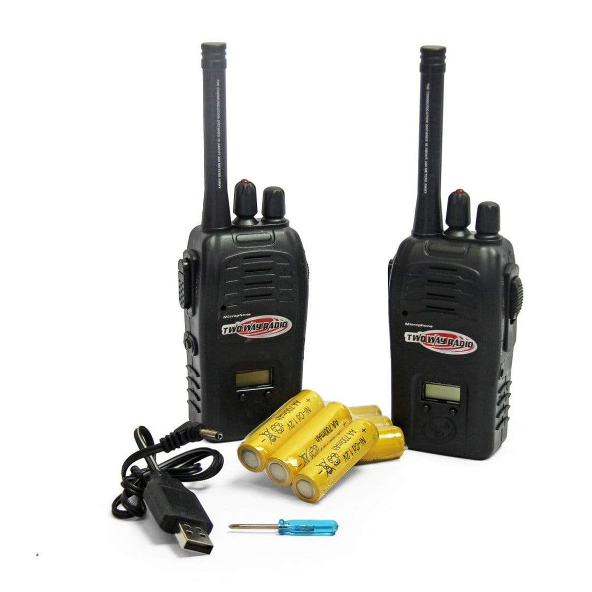 Chargeable Top Walkie Talkie Set - 200 Meters Range - Default Title - Odeez | Educational Toys Pakistan 