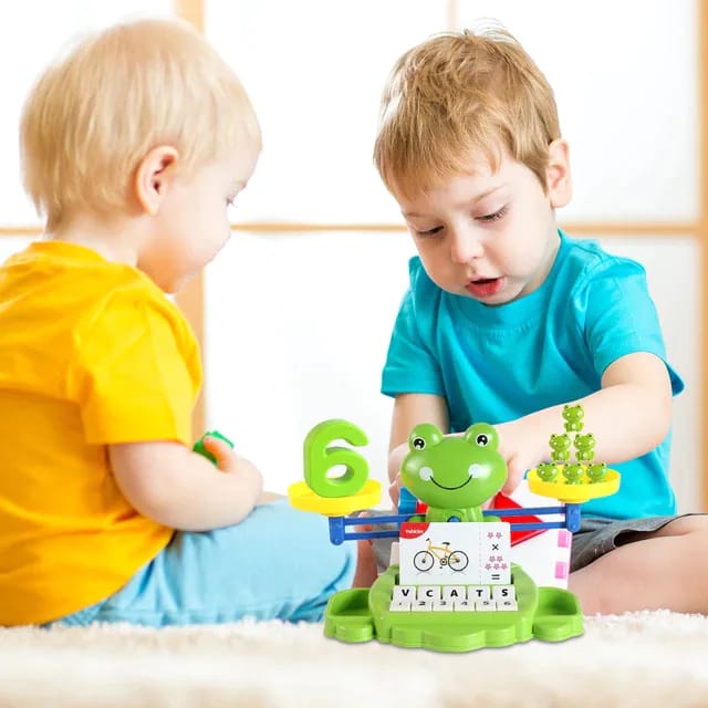 Multifunction Best Frog Digital Balance with Spelling Kit - 009 - Default Title - Odeez | Educational Toys Pakistan 