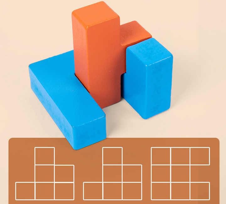 Shape Matching Cube Building Blocks - 741 - Default Title - Odeez | Educational Toys Pakistan 