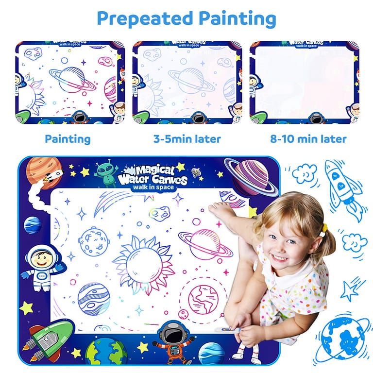 Magical Aqua Doodle Canvas Washable Drawing Mat - 682 - Default Title - Odeez | Educational Toys Pakistan 