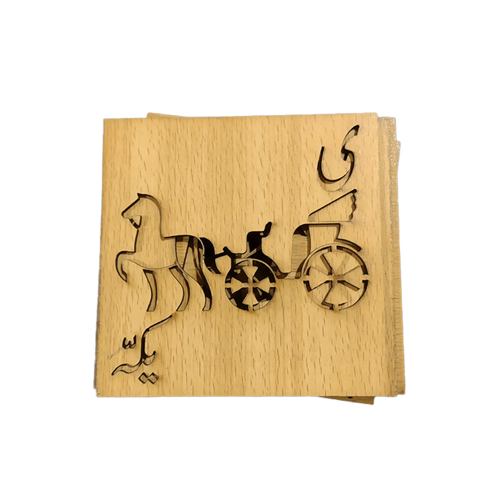 Urdu Alphabets Writing Stencils - 36 pieces - Default Title - Odeez | Educational Toys Pakistan 