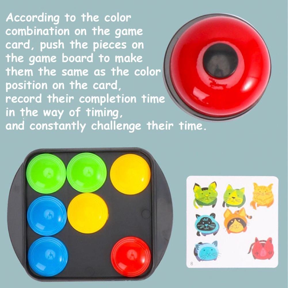 Crazy Push And Push Table Building Blocks Game - 24A - Default Title - Odeez | Educational Toys Pakistan 