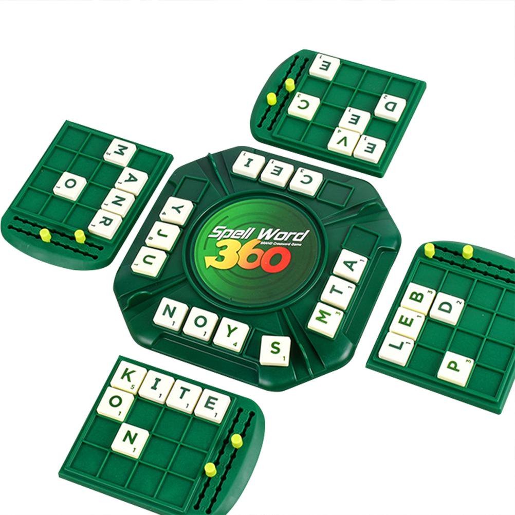 Scrabble 360 Word Spell Crossword Game - 520 - Default Title - Odeez | Educational Toys Pakistan 