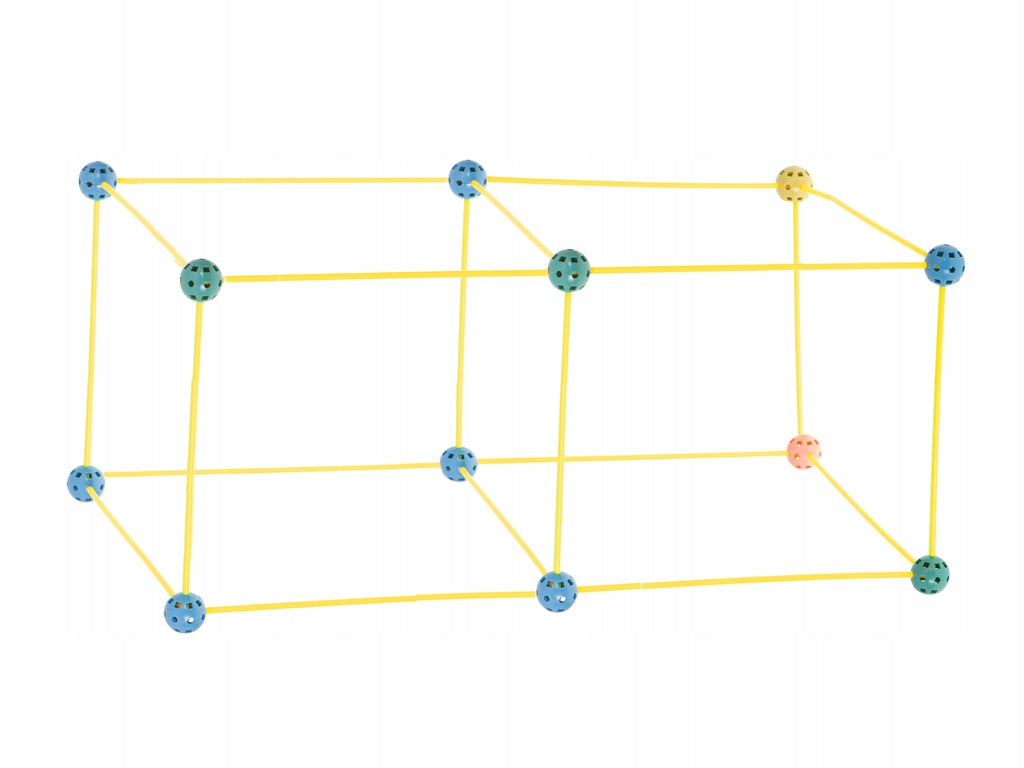 3D DIY Pipe Connecting Building Blocks - 026 - Default Title - Odeez | Educational Toys Pakistan 